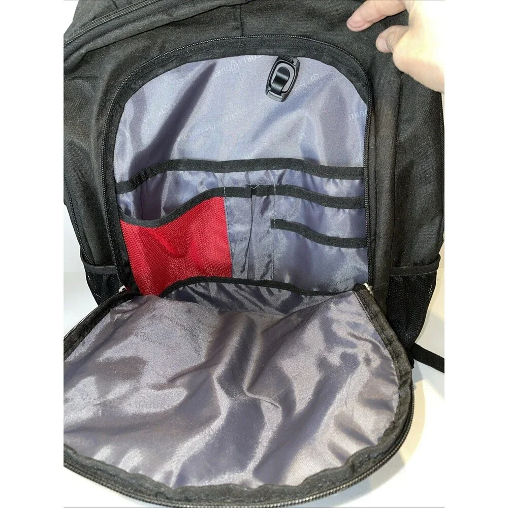 Victoria Tourist Anti-Theft Laptop Backpack - USB Port & Combination Lock EUC